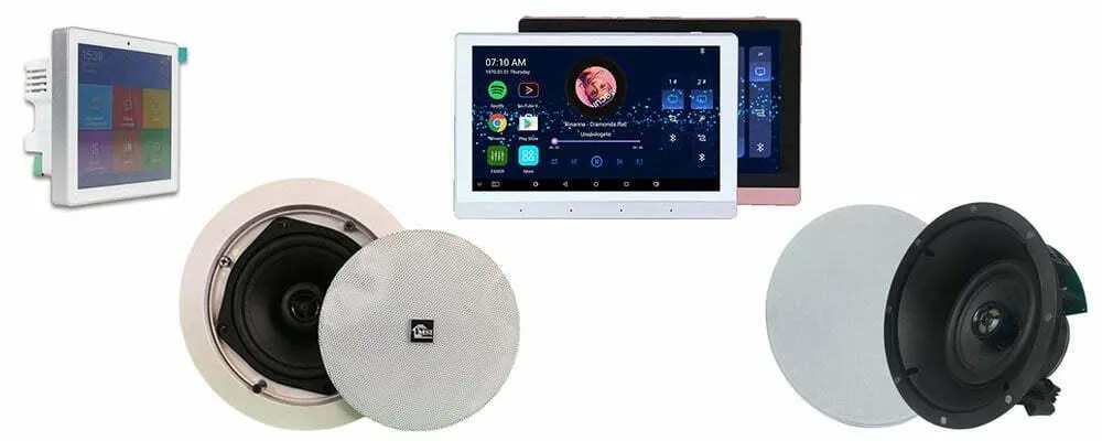 پنل موسیقی و اسپیکر سقفی